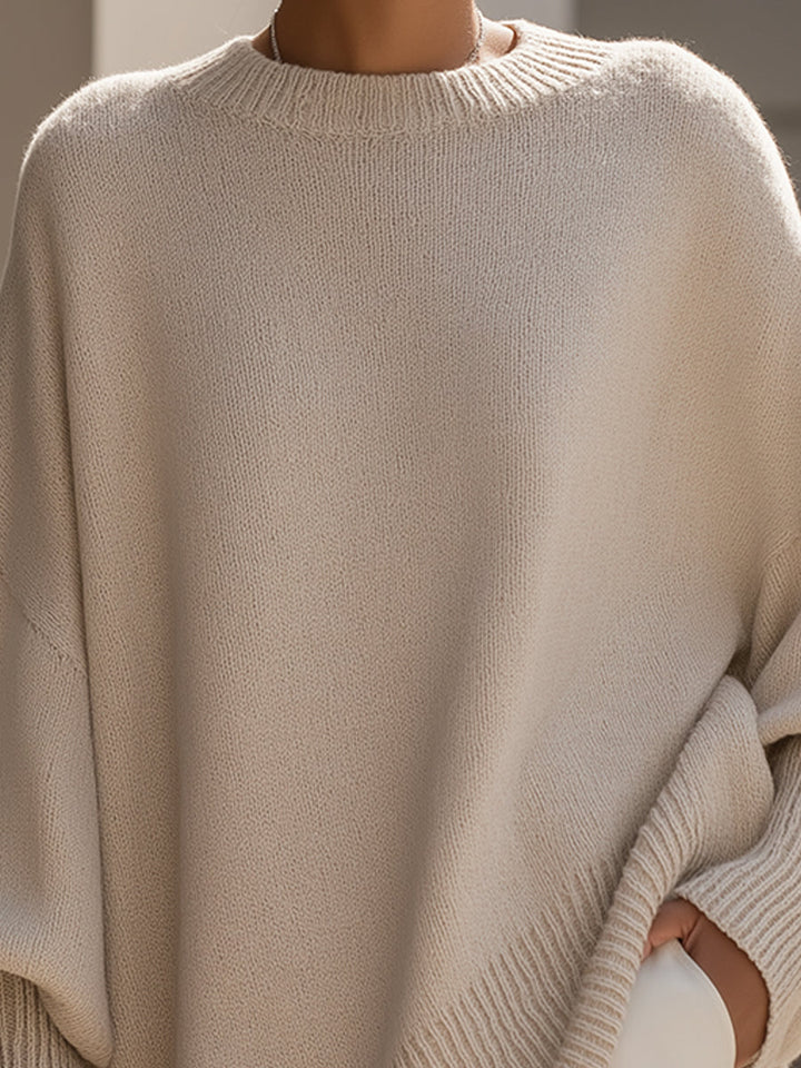 Concetta | Oversized Batwing-Sleeve Sweater
