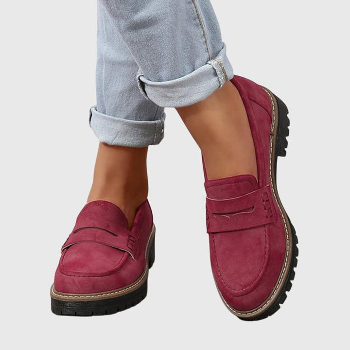Renata | Timeless Suede Loafers
