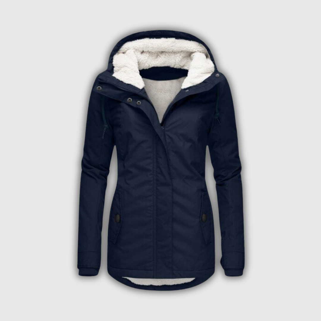 Ginevra | Teddy-Lined Hooded Winter Parka