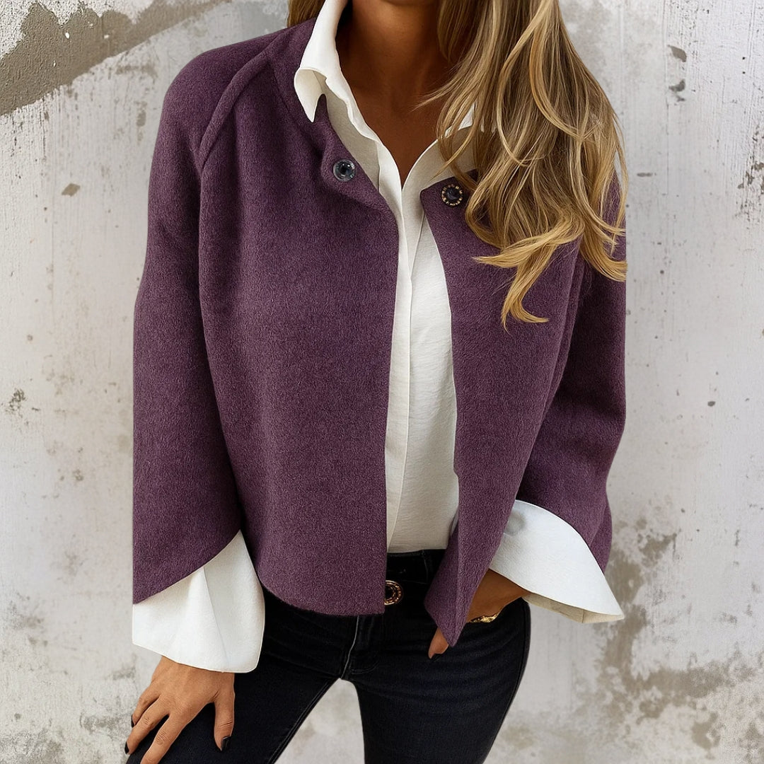 Adelaide | Cashmere-Feel Cropped Jacket