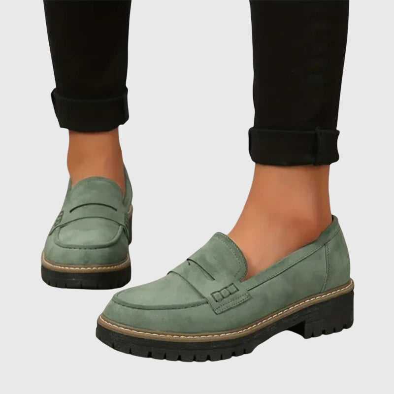 Renata | Timeless Suede Loafers