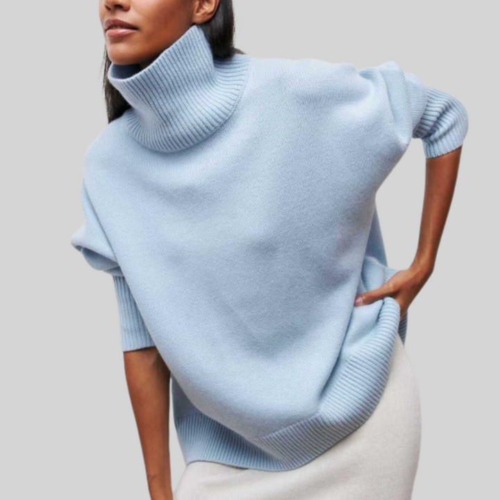 Corinna | Cable-Knit Turtleneck Sweater