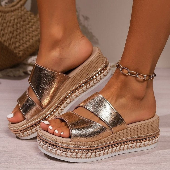 Allegra - Orthopedic Platform Sandals