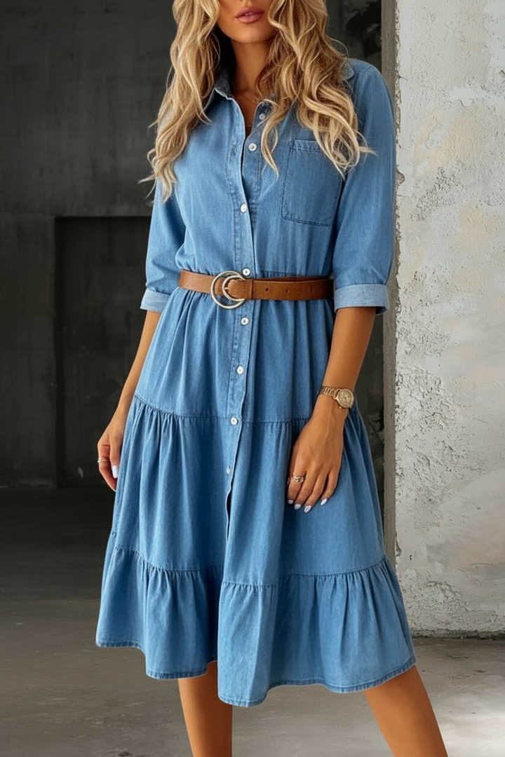 Gioia | Relaxed Denim Dress