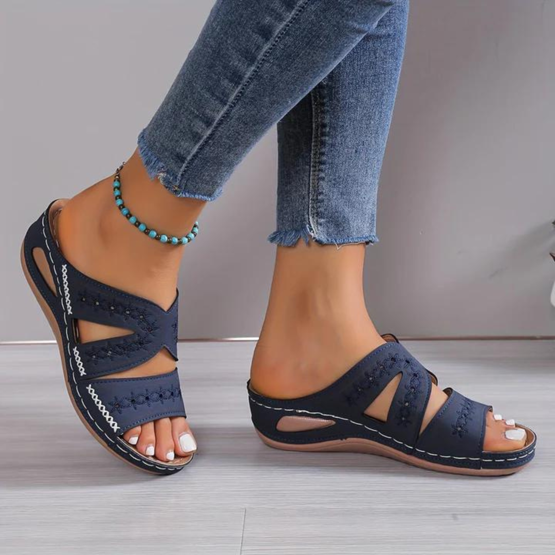 Lucrezia's Orthopedic Sandals for Everyday Comfort
