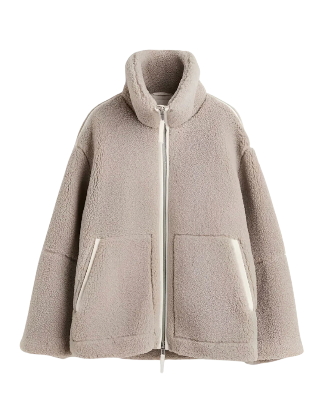 Elena | Soft Zip-Front Teddy Jacket
