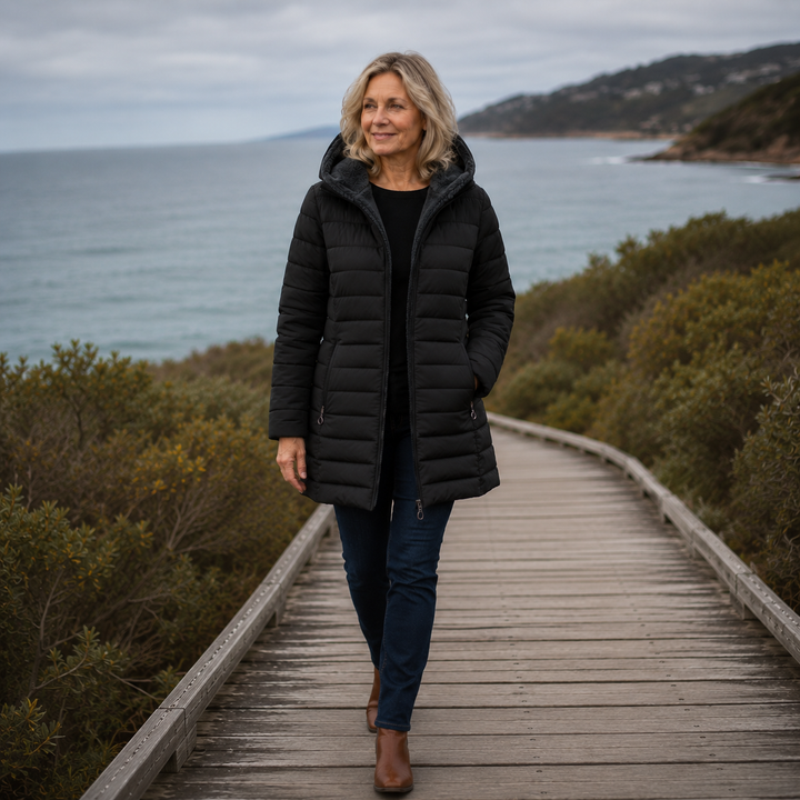 Gemma | Hooded Quilted Winter Coat