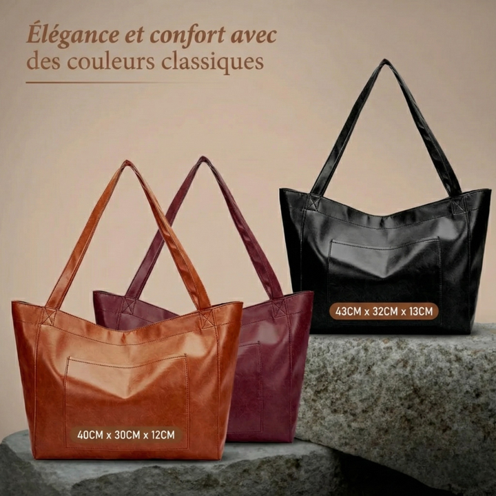 Carmela | Vintage Leather Shoulder Bag