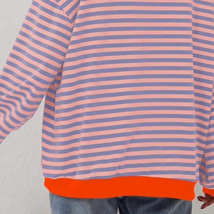 Gloria | Oversized Striped Sweater