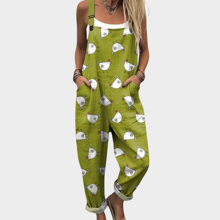 Diana - Comfortable printed jumpsuit