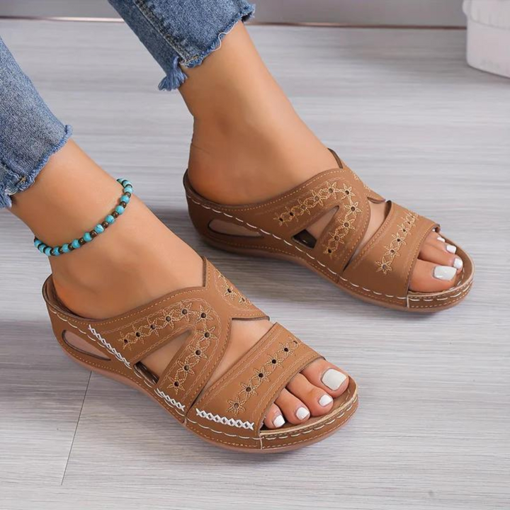 Lucrezia's Orthopedic Sandals for Everyday Comfort