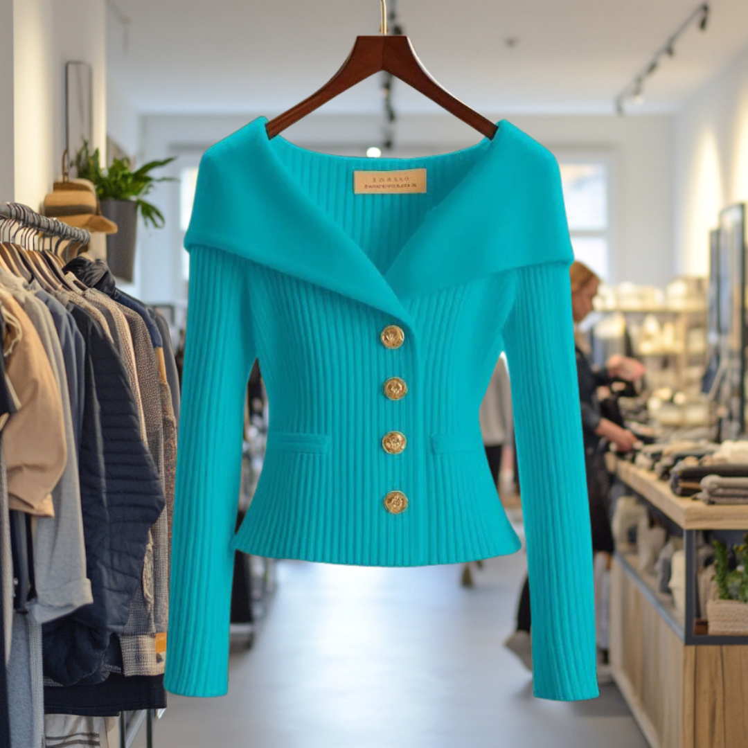 Flora | Soft Knit Blouse