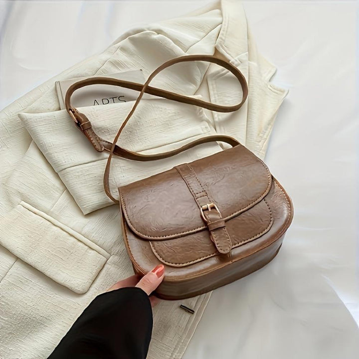 Ester | Classic Leather Crossbody Bag