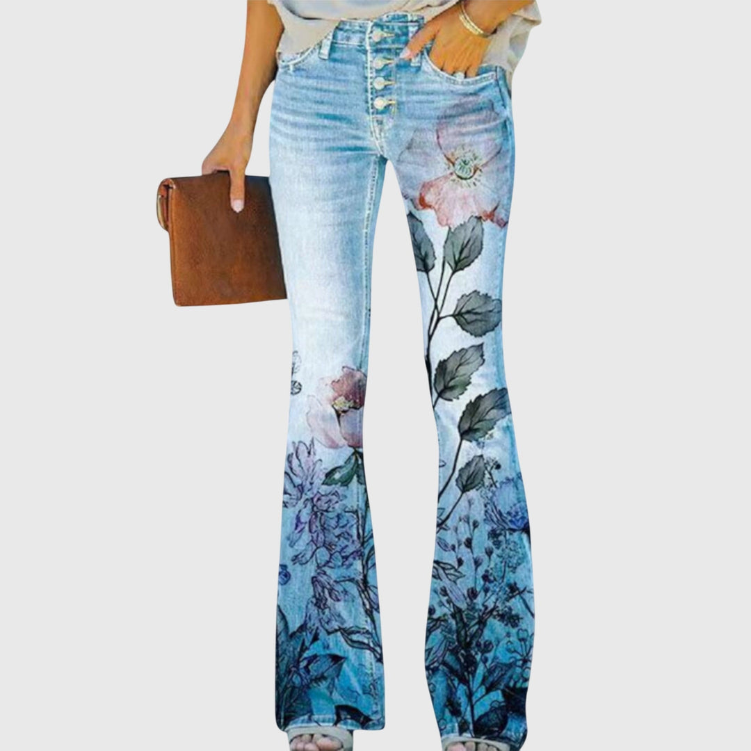 Viviana | Floral Print Pants
