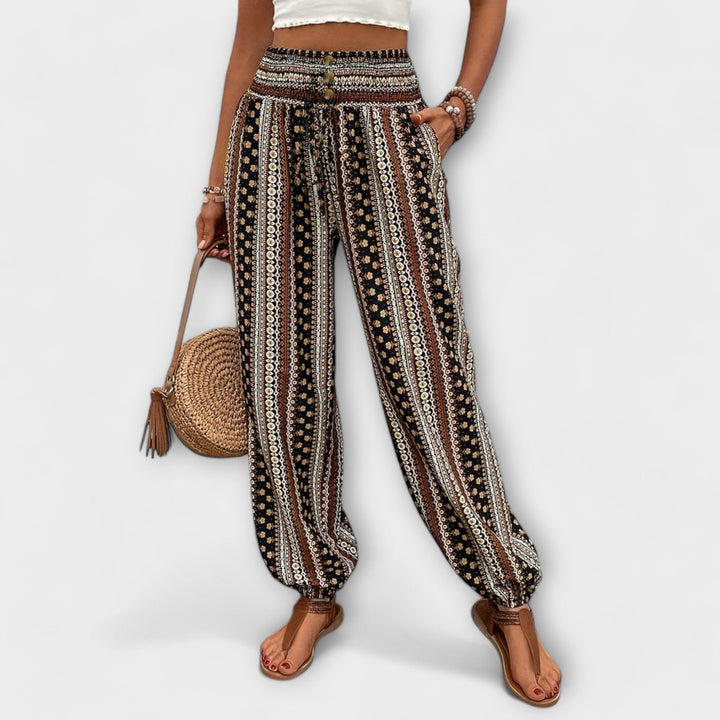 Viviana | Ethnic Graphic Pants