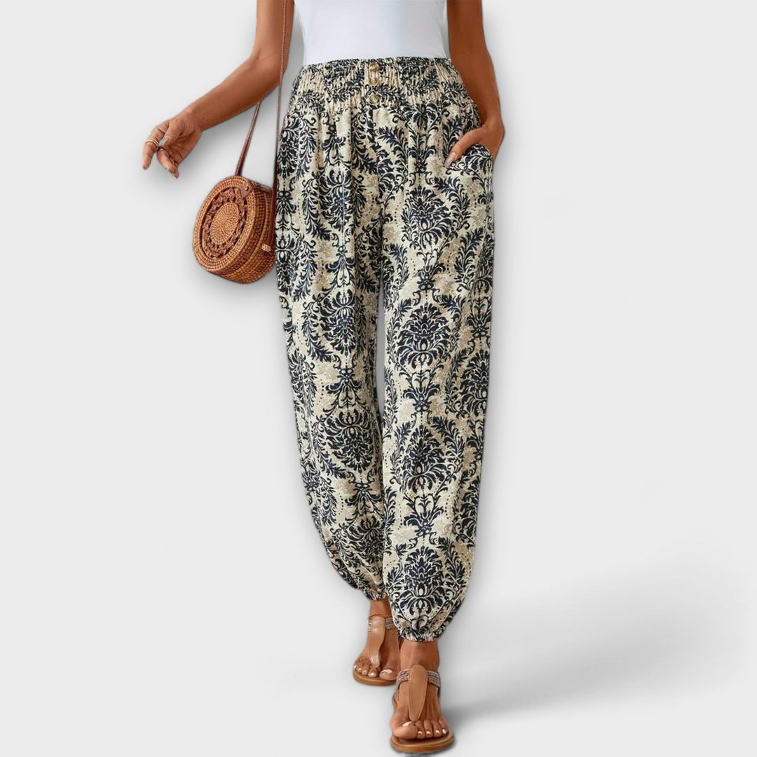 Viviana | Ethnic Graphic Pants
