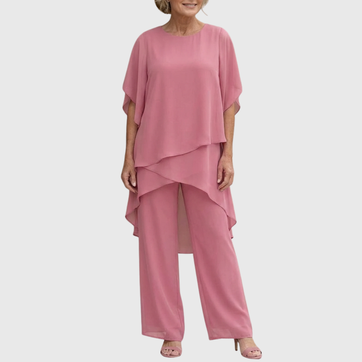 Vittoria | Fluid Palazzo Set for Elegant Comfort and Style