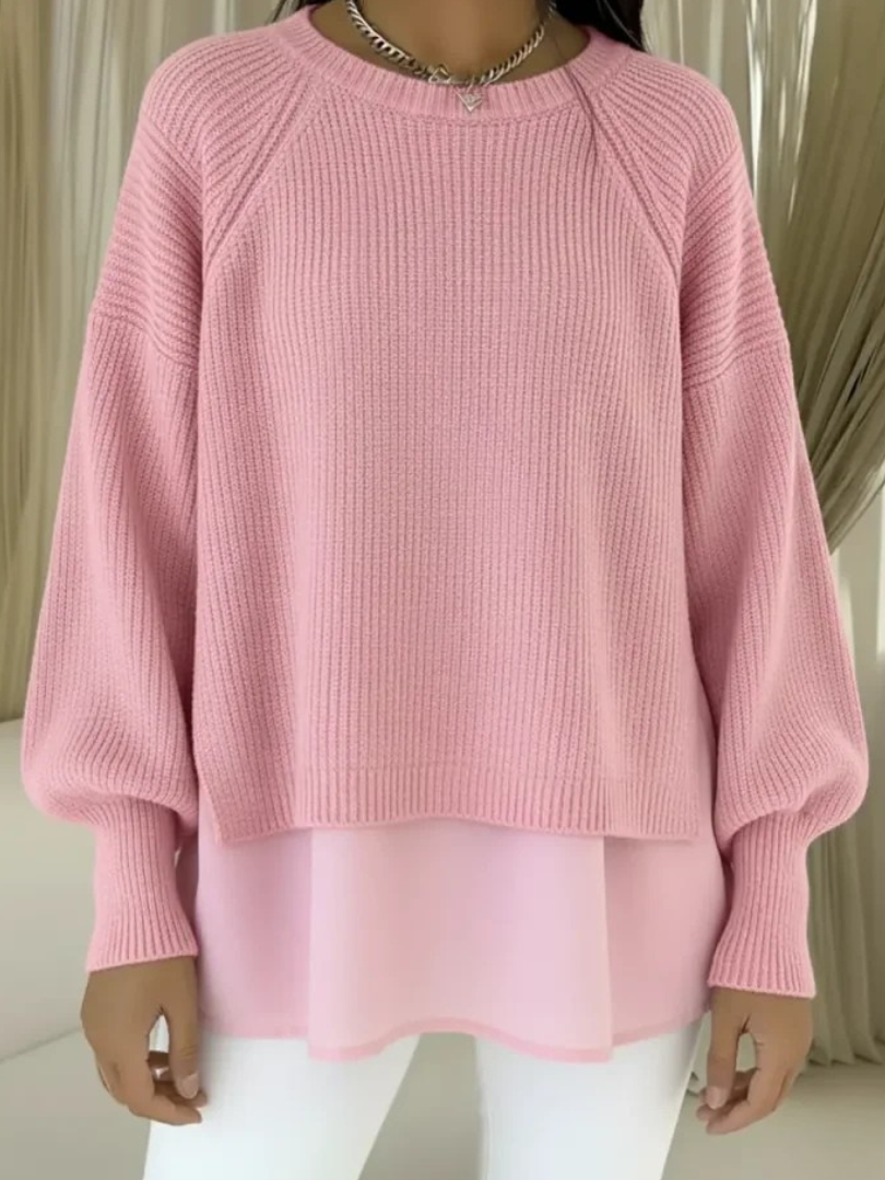 Elisabetta | Layered-Look Sweater