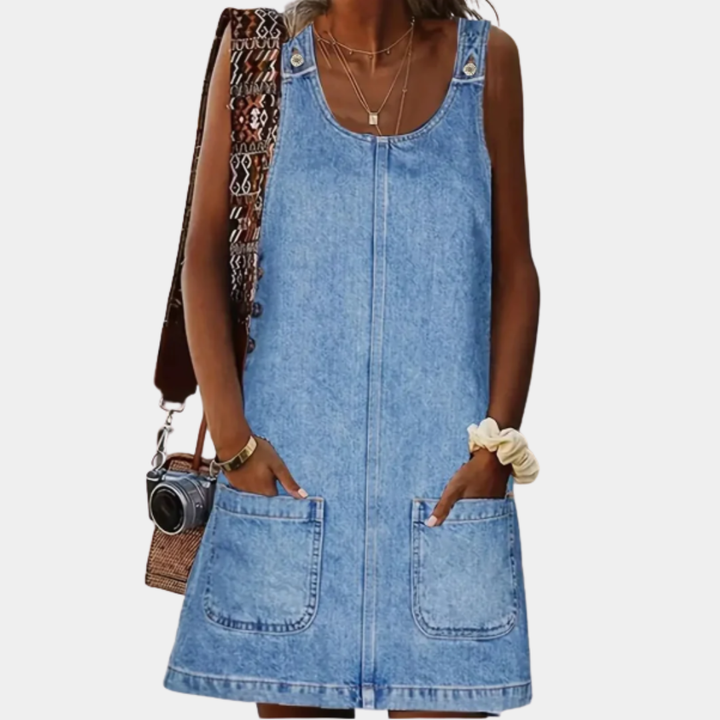 Laura | Relaxed Denim Dress