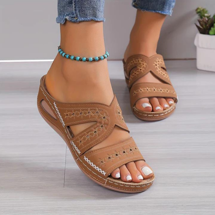 Lucrezia's Orthopedic Sandals for Everyday Comfort