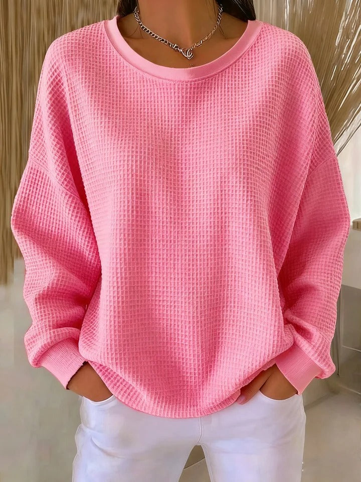 Ivana | Classic Waffle Knit Sweater
