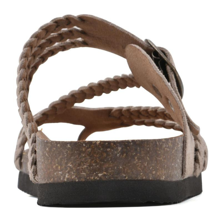 Gloria - Braided Cork Sandals
