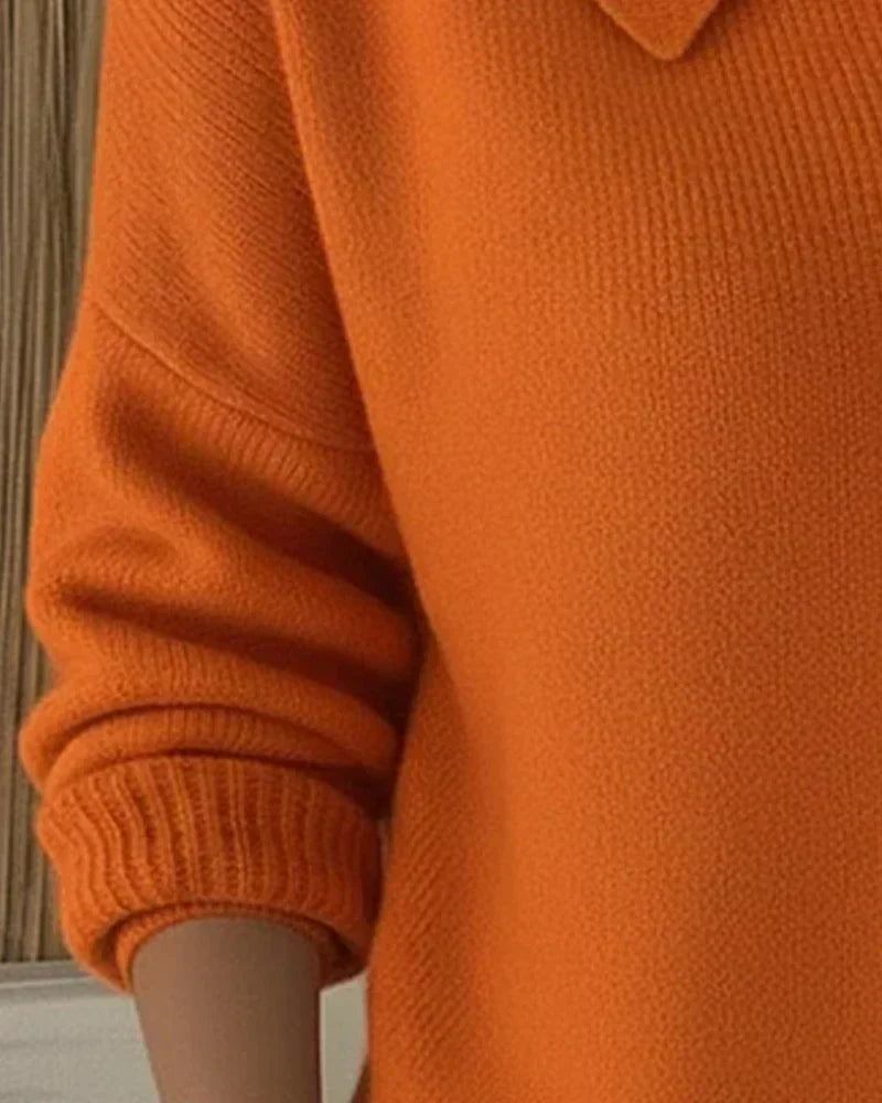 Delfina | Button Collar Cardigan