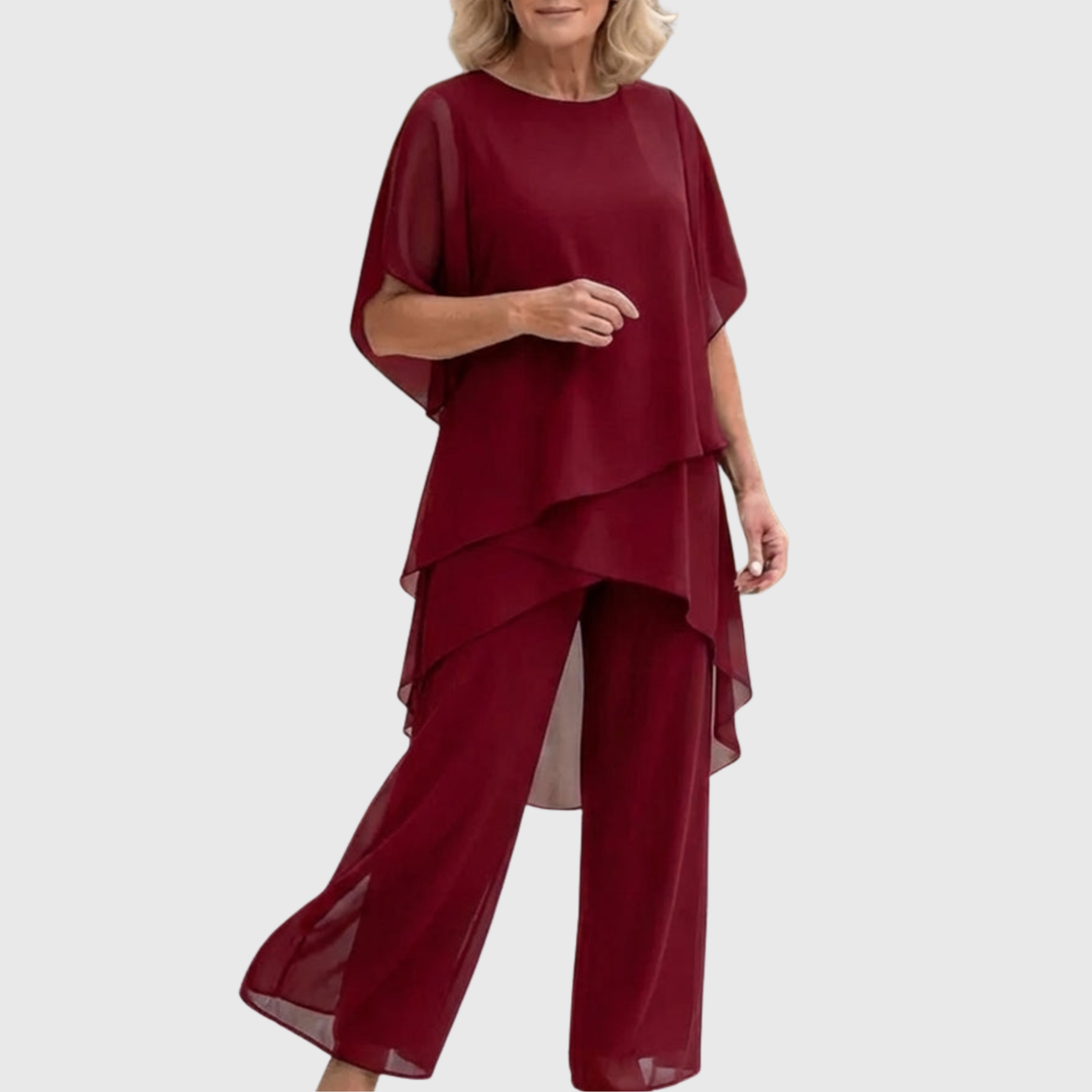 Vittoria | Fluid Palazzo Set for Elegant Comfort and Style