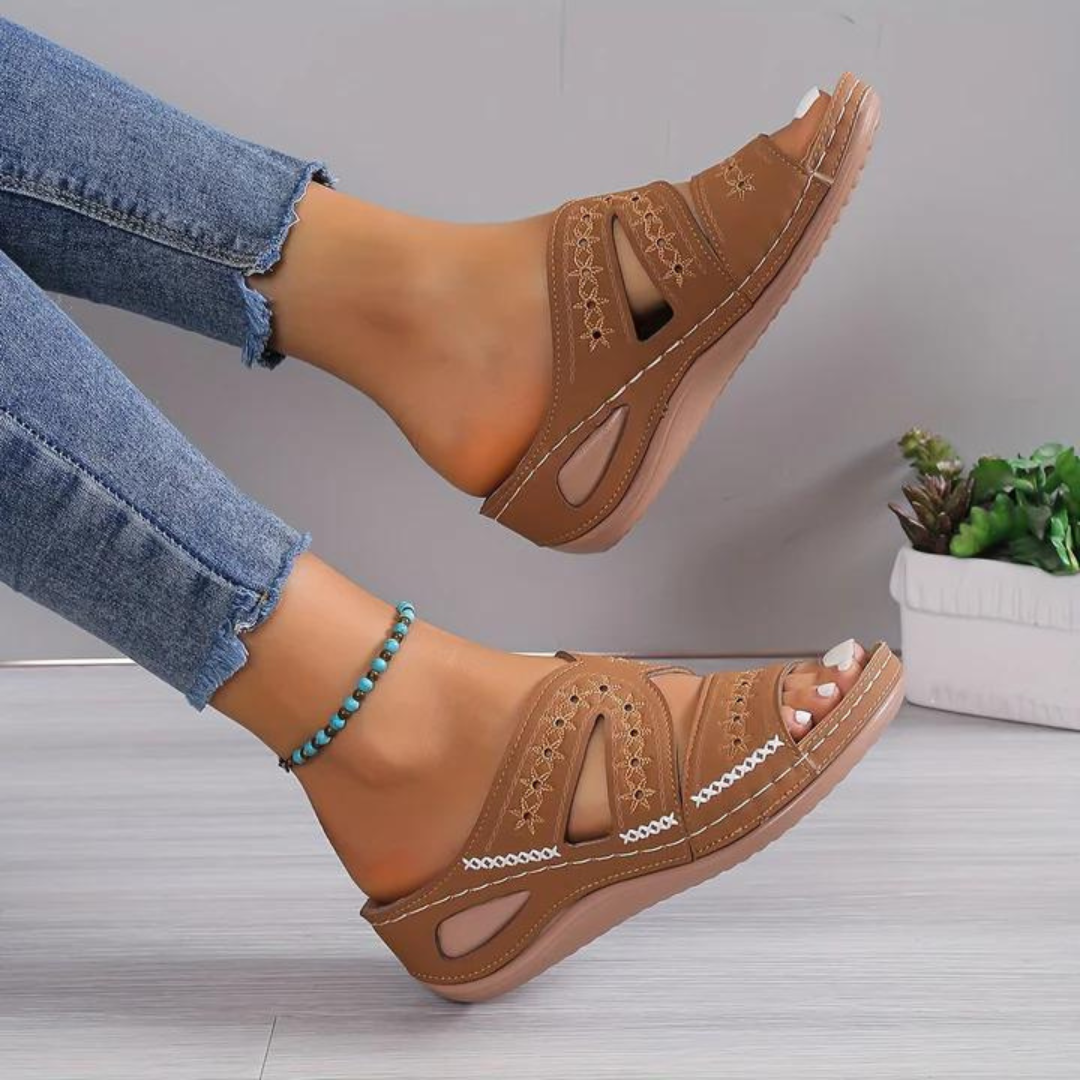 Lucrezia's Orthopedic Sandals for Everyday Comfort