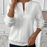 White with White Zipper