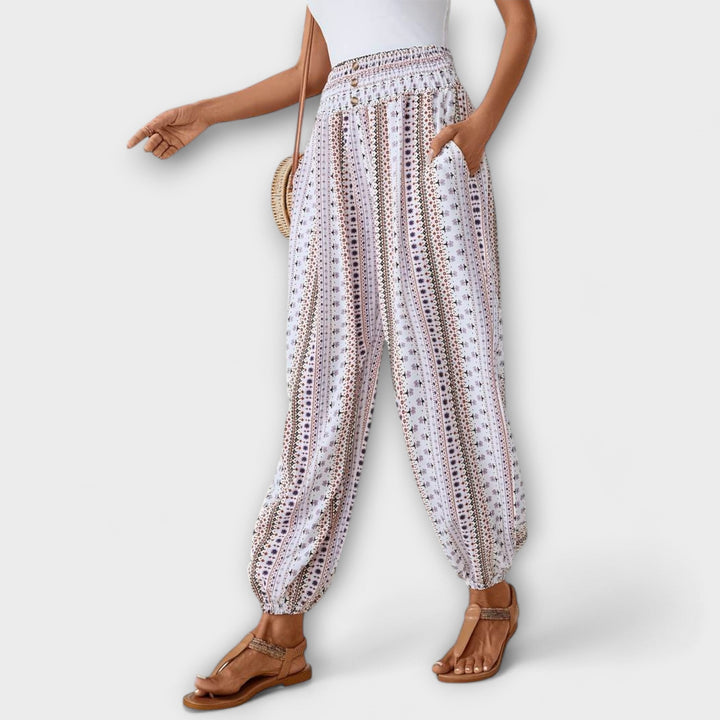 Viviana | Ethnic Graphic Pants