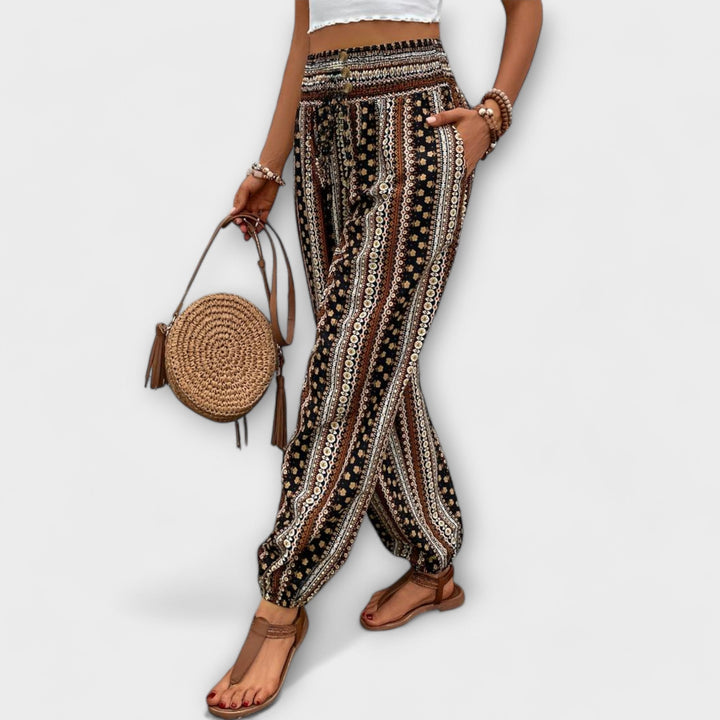 Viviana | Ethnic Graphic Pants