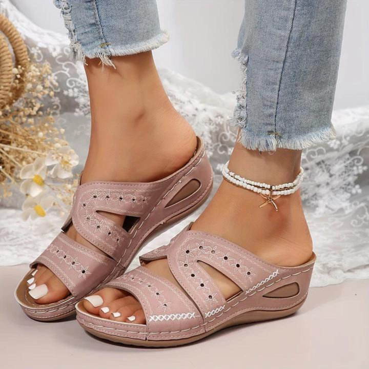 Lucrezia's Orthopedic Sandals for Everyday Comfort