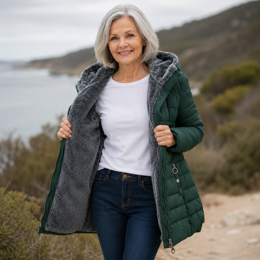Gemma | Hooded Quilted Winter Coat