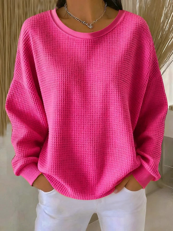 Ivana | Classic Waffle Knit Sweater