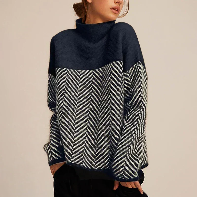 Clelia | Patterned Cable-Knit Sweater