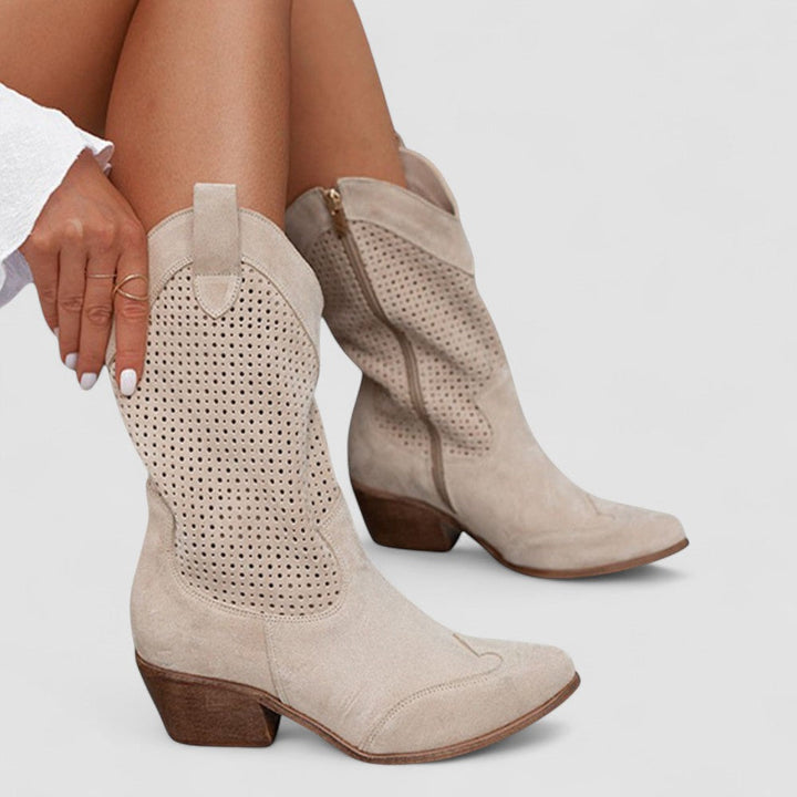 Carla - Orthopedic Western Boots