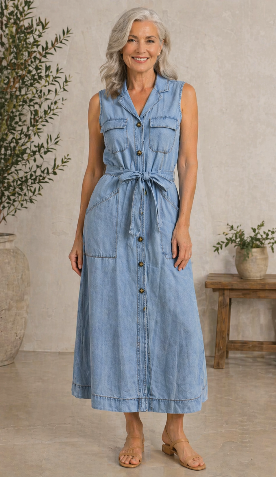 Marisa | Denim Dress