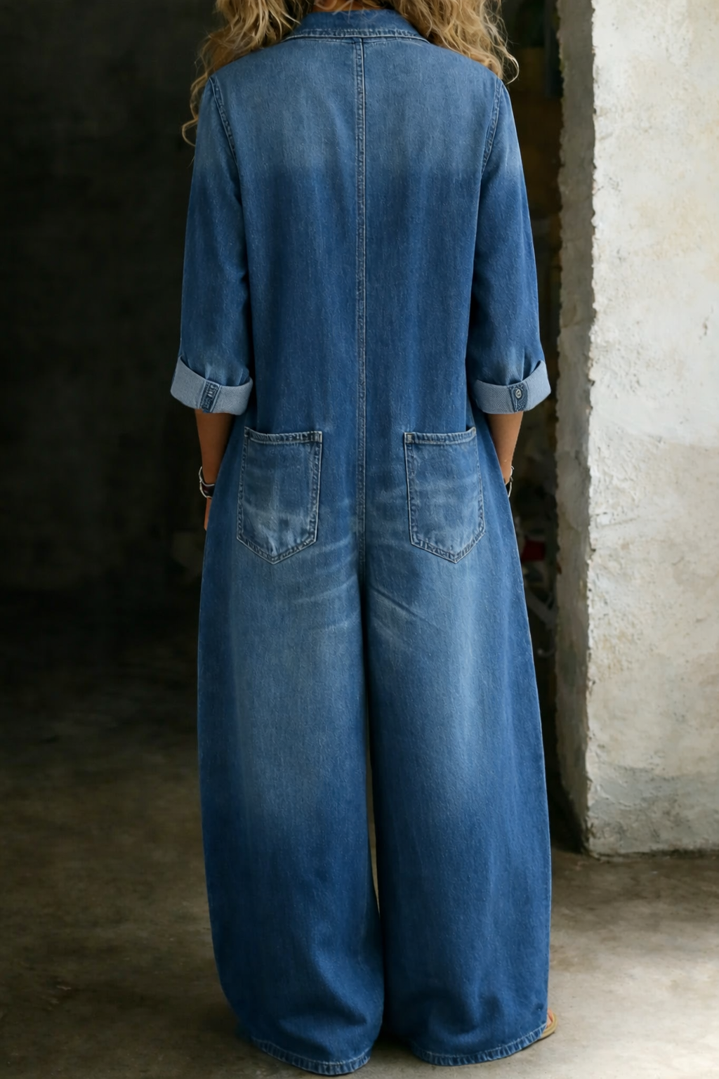 Susanna | Relaxed Denim Jumpsuit