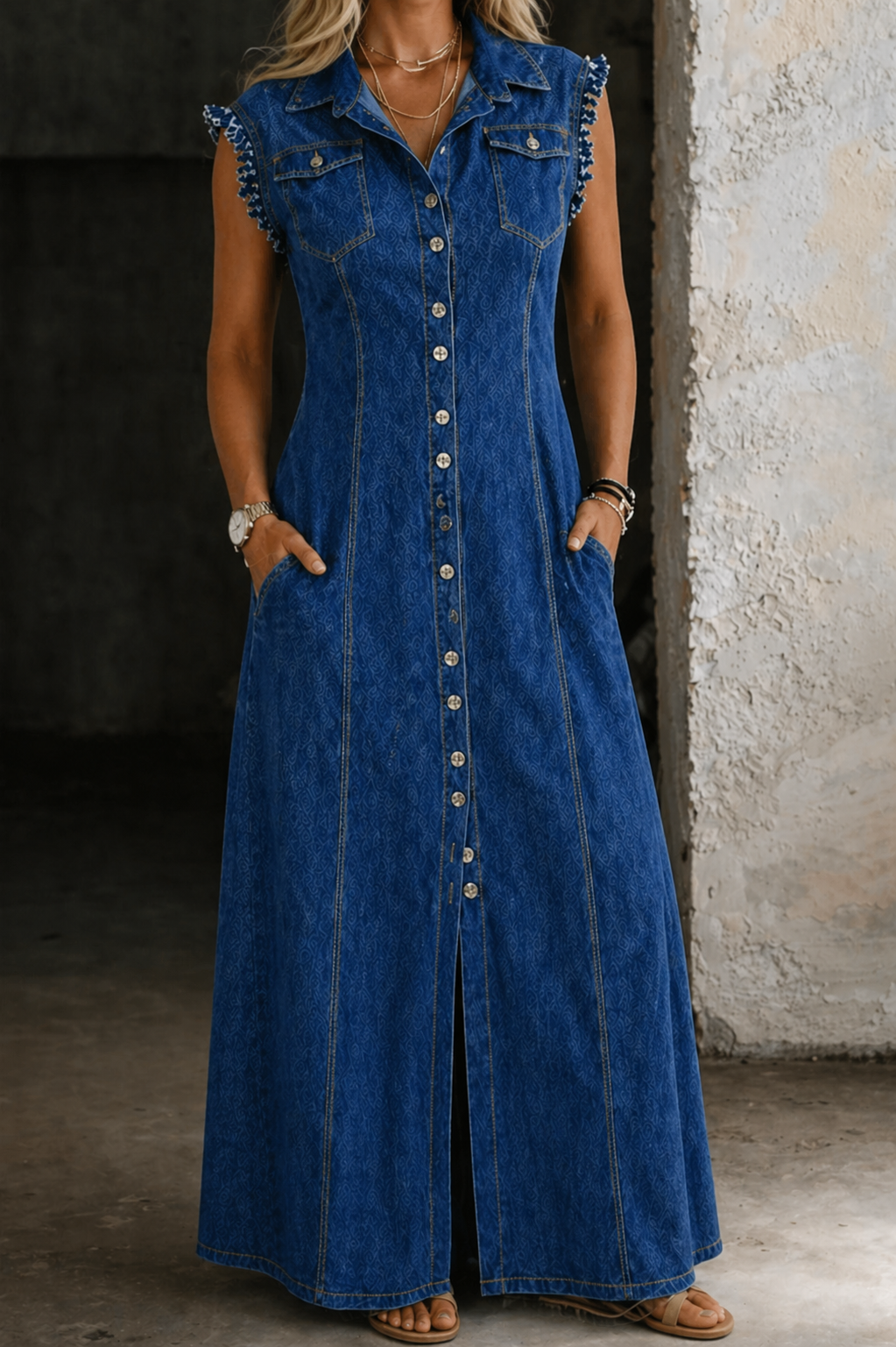 Ilenia | Relaxed Denim Dress