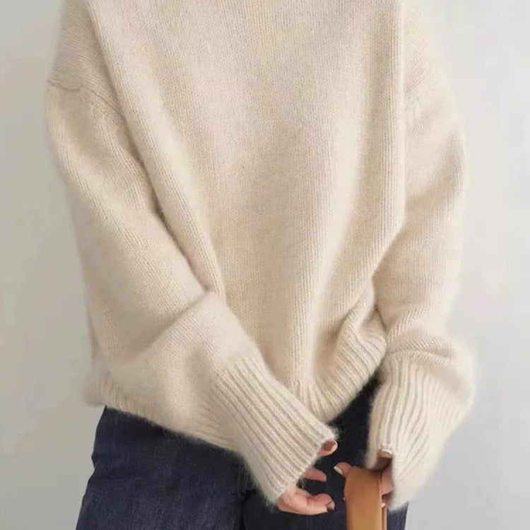 Amalia | Cable-Knit Turtleneck Sweater