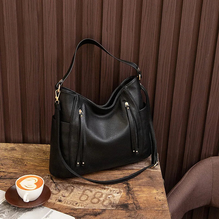 Adriana | Fringed Leather Handbag