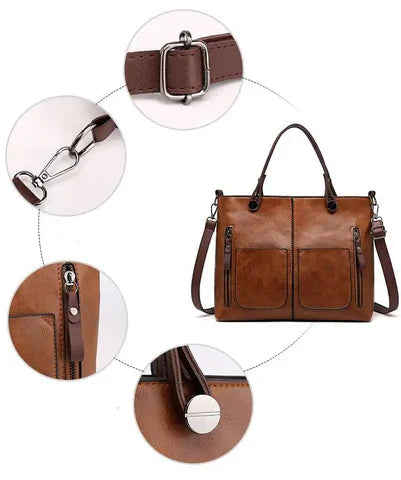 Noemi | Versatile Leather Handbag