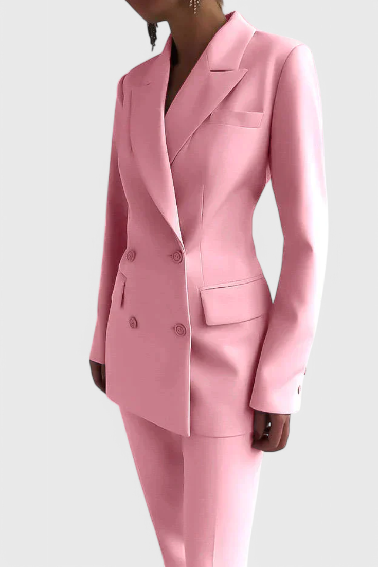 Pierina Tailored Blazer & Chic Wide-Leg Trousers
