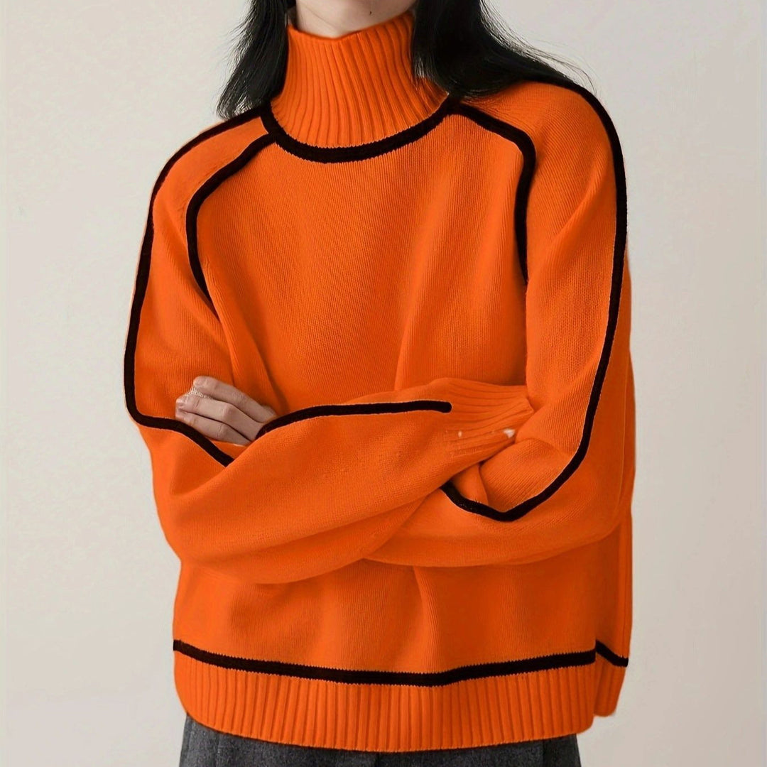 Chiara | Ribbed Turtleneck Sweater