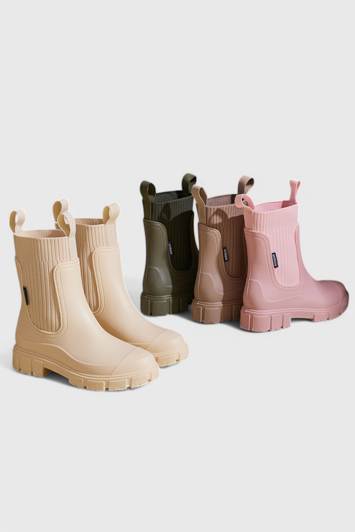 Waterproof Costanza Chelsea Boots with Slip-Resistant Sole