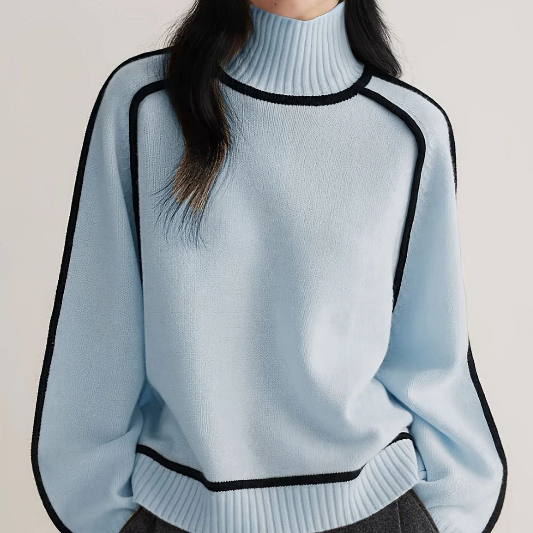 Chiara | Ribbed Turtleneck Sweater