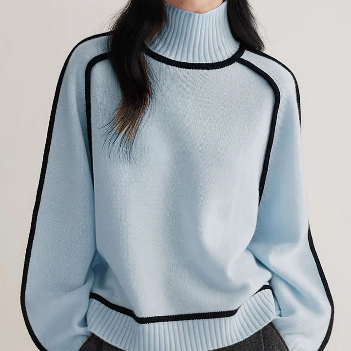 Chiara | Ribbed Turtleneck Sweater
