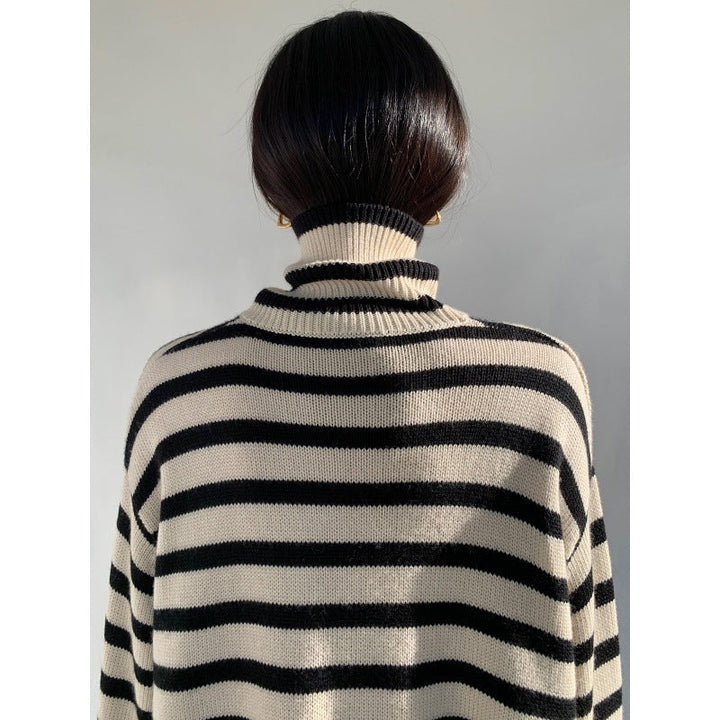 Lucrezia | Cable-Knit Turtleneck Sweater
