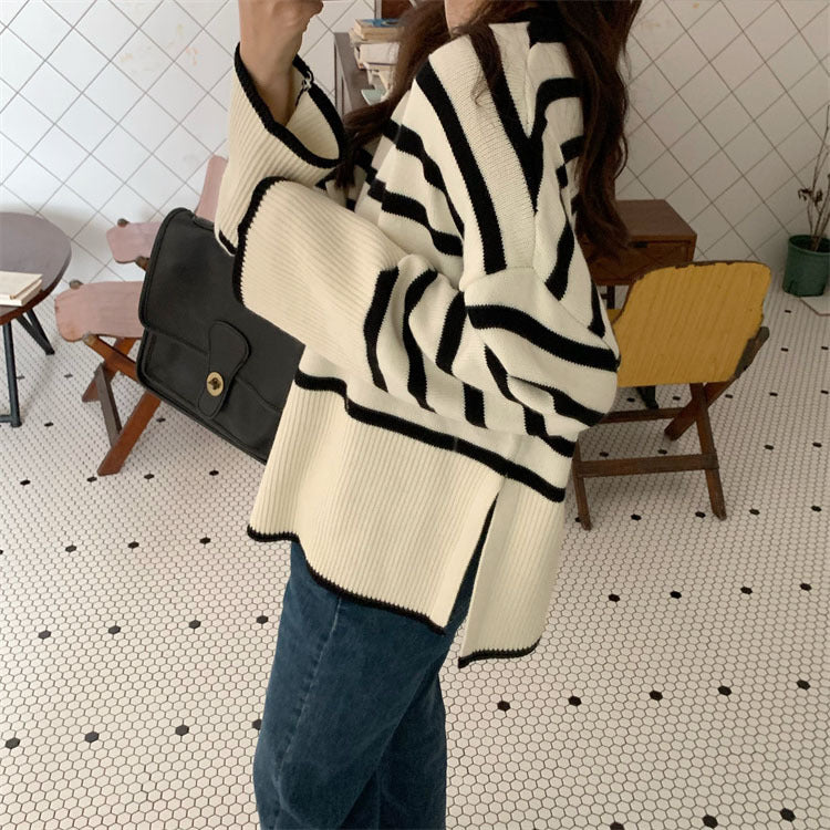 Lucrezia | Cable-Knit Turtleneck Sweater